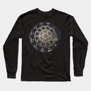 Rotary-dial Long Sleeve T-Shirt